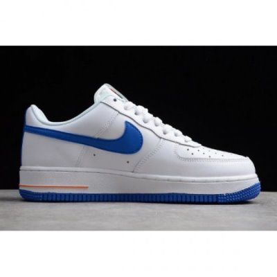 Nike Erkek Air Force 1 Low '07 Txt Beyaz / Mavi Kaykay Ayakkabı Türkiye - JZ07ZUYY